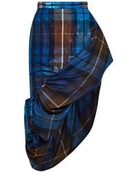 Vivienne Westwood - Gonna Midi Asimmetrica Marilyn - Lyst