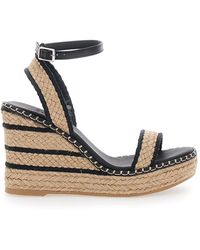 Castañer - Wedges Bera Fabric - Lyst