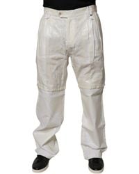 Dolce & Gabbana - Tailored Dress Pants Embossed Design - Lyst