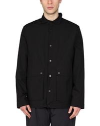 Monobi - Cotton And Nylon Jacket - Lyst