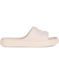 Moncler - Slippers With Embossed Logo, Polyvinyl Sandal - Lyst