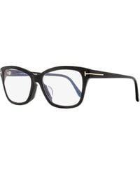 Tom Ford - Alt Fit Block Eyeglasses Tf5597-F-B 001 54Mm Ft5597 Plastic (Acetate) - Lyst