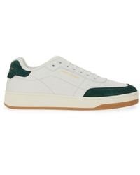 Saint Laurent - Smooth Leather Sl-61 Sneaker Calfskin Trainers - Lyst
