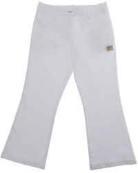 N°21 - Pants Cotton Trousers - Lyst