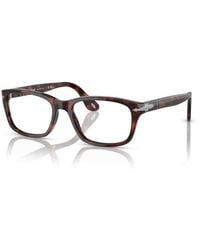 Persol - Rectangle Frame Glasses - Lyst