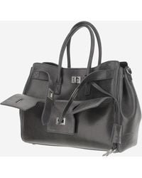 Balenciaga - Carry All Bel Air Small Bag Calfskin Shoulder - Lyst
