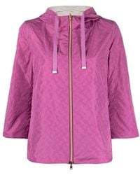 Herno - Reversible Monogram-Print Jacket - Lyst