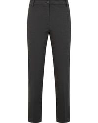 Pinko - Trousers Slim Fit Viscose Straight - Lyst