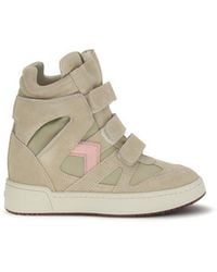 Isabel Marant - Calf Leather Bos Taurus Chunky Sneakers - Lyst