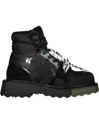 Off-White c/o Virgil Abloh - Suede Ankle Boots - Lyst