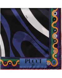 Emilio Pucci - Printed Silk Scarf - Lyst