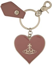 Vivienne Westwood - Portachiave Mirror Heart Orb - Lyst
