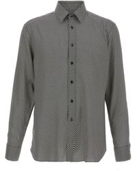 Tom Ford - Polka Dot Lyocell Shirt - Lyst