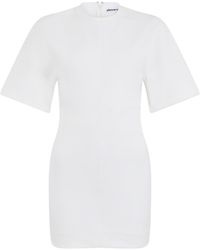 Alexander Wang - Short Dress Cotton Blend - Lyst
