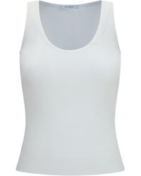Max Mara - Ribbed Jersey Tank Top - Lyst