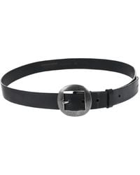 DSquared² - Logo Leather Buckle Belt Accessories - Lyst