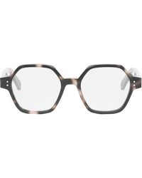 Celine - Cl50142I Thin 055 Havana Colorata Glasses - Lyst
