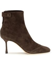 Francesco Russo - Suede Ankle Boots - Lyst