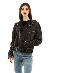 Moschino - Multicolor Cotton Denim Jacket - Lyst
