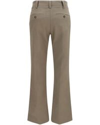 Brunello Cucinelli - Slim Flared Pants - Lyst