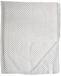 Dolce & Gabbana - Polka Dot Polyester Shawl Scarf And - Lyst