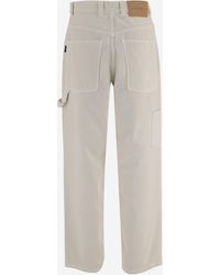 Haikure - Ribbed Cotton Velvet Trousers - Lyst
