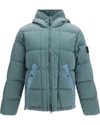 Stone Island - Nylon Metal Hooded Puffer Jacket - Lyst