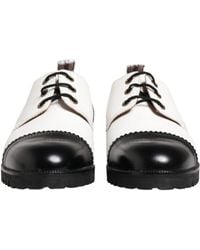 Dolce & Gabbana - Leather Derby Shoes And - Lyst