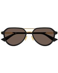 Bottega Veneta - Bv1373S Linea Ribbon Sunglasses - Lyst