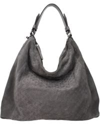 Jimmy Choo - Shoulder Bags Anna Chamois/Storm - Lyst