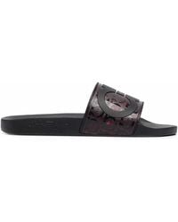 Ferragamo - Ferragamo Groove Logo-Embossed Sliders - Lyst