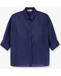 Alberta Ferretti - Silk Shirt - Lyst