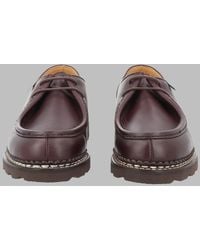 Paraboot - Michael Leather Lace-Up Shoes Flat - Lyst