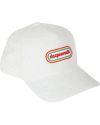 DSquared² - Logo Detail Baseball Cap - Lyst
