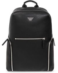 Giorgio Armani - Backpack With Logo - Lyst