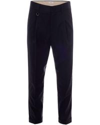 Paolo Pecora - Pantalone Chino Nero - Lyst