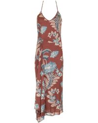 Etro - Printed Crepe Jersey Dress - Lyst