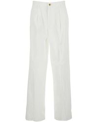 Polo Ralph Lauren - Trousers With Front Pleats - Lyst