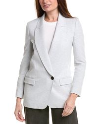 Brunello Cucinelli - Jersey Silk-blend Blazer - Lyst