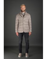 Moorer - Quilted Jacket With Buttons Clothing - Lyst