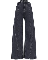 Maison Margiela - Décortiqué Palazzo Jeans - Lyst