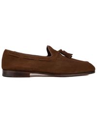 Church's - Suede Loafers With Tassels - Lyst
