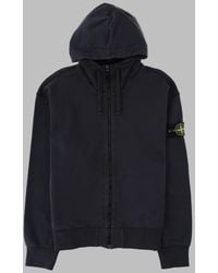 Stone Island - Sweatshirt With Logo Patch Cotton Sweatshirts - Lyst
