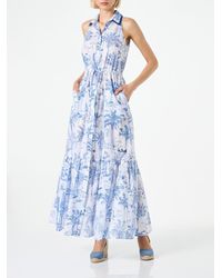 Mc2 Saint Barth - Long Dress With High Neck - Lyst