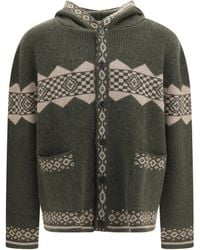 BAZISZT - Horin Cardigan Kashmir/Capra Hircus Sweater - Lyst