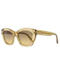 Tom Ford - Linda-02 Butterfly Sunglasses Tf1285 45B 53Mm Ft1285 Plastic (Acetate) - Lyst