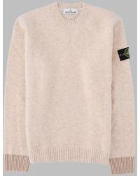 Stone Island - Alpaca Wool Blend Jumper Sweater - Lyst