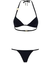 Dolce & Gabbana - Black Nylon Bikini - Lyst