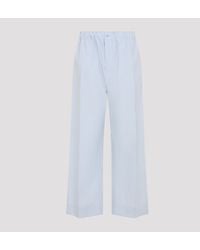 Carven - Pull On Trousers Cotton Pant - Lyst