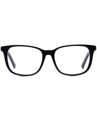 Dior - Eyeglasses Square Full Rim, Shiny Frame And Clear Demo Lenses Lens Spiritos2I1000 - Lyst